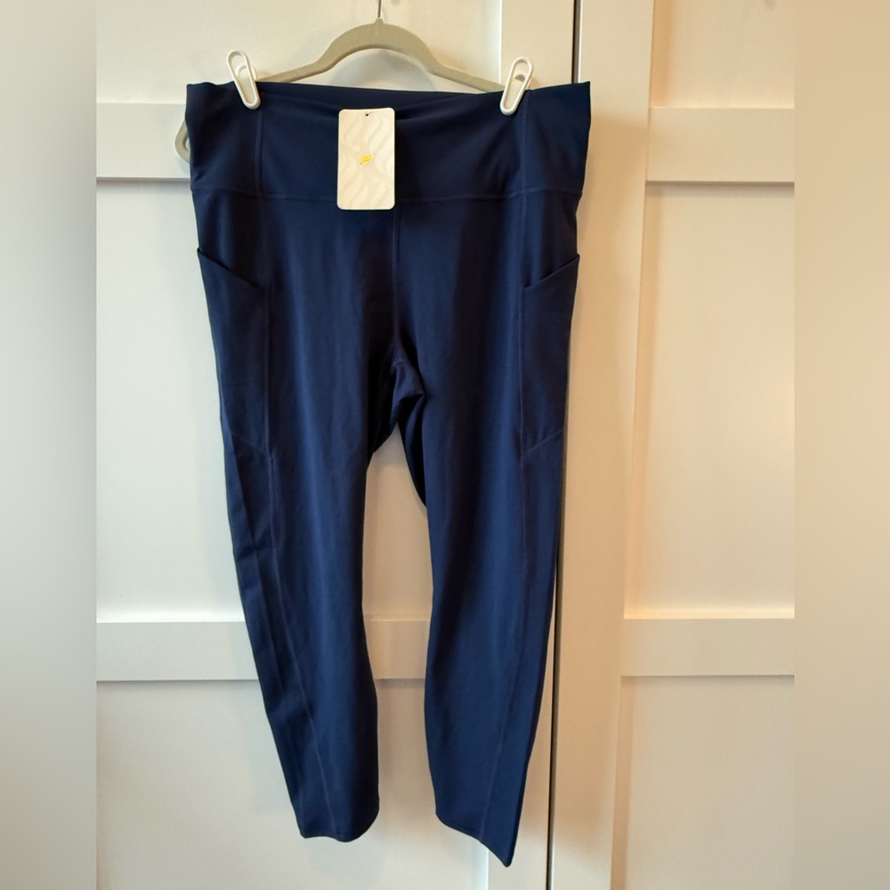 Fabletics PureLuxe Navy Leggings NWT
